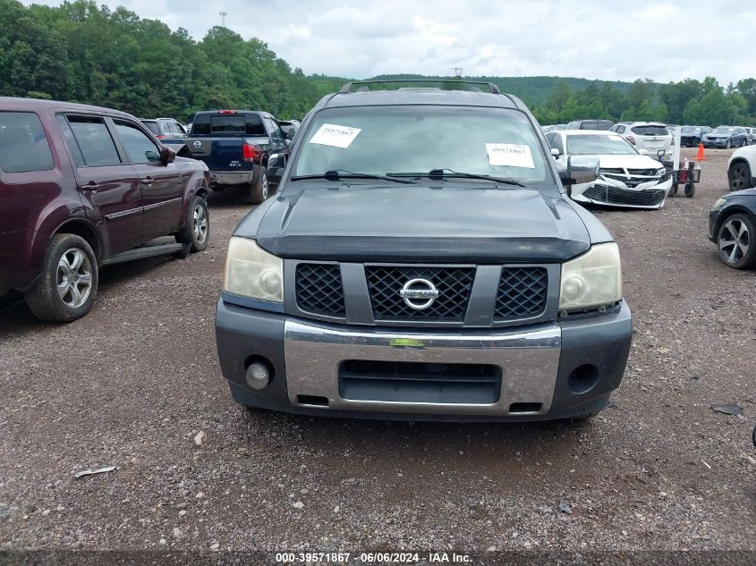 2004 Nissan Pathfinder Armada Se VIN: 5N1AA08A44N703023 Lot: 39571867