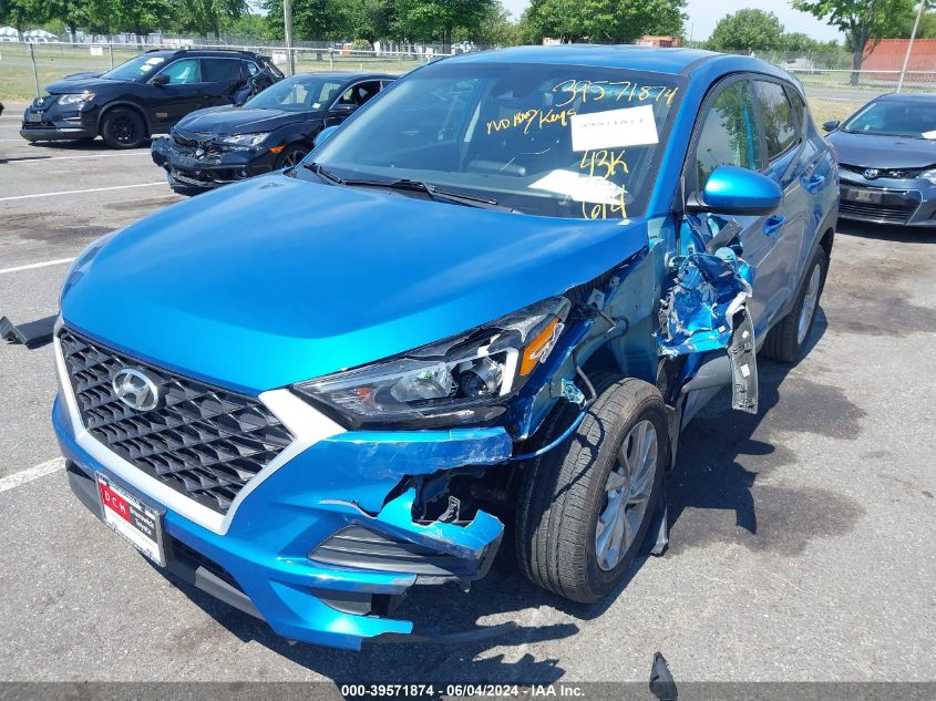 2019 Hyundai Tucson Se VIN: KM8J2CA45KU006854 Lot: 39571874