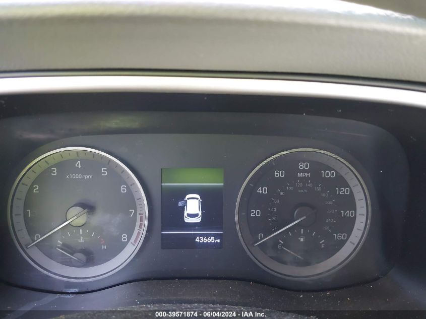 2019 Hyundai Tucson Se VIN: KM8J2CA45KU006854 Lot: 39571874