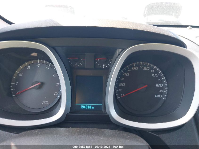 2012 Chevrolet Equinox 1Lt VIN: 2GNALDEK2C6366932 Lot: 39571883