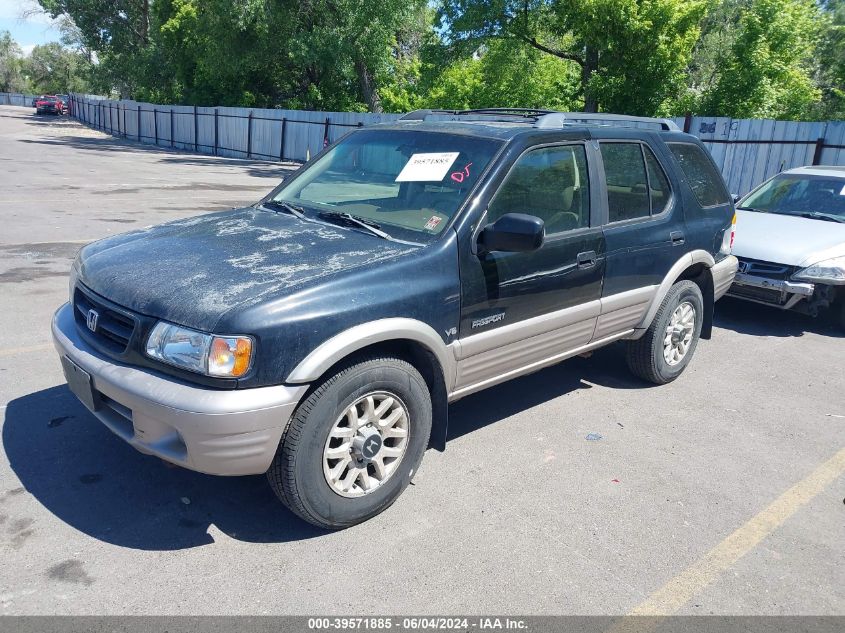 2001 Honda Passport Ex/Lx VIN: 4S6DM58W514404792 Lot: 39571885