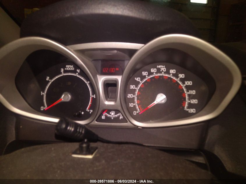 2012 Ford Fiesta Sel VIN: 3FADP4CJ8CM111265 Lot: 39571886