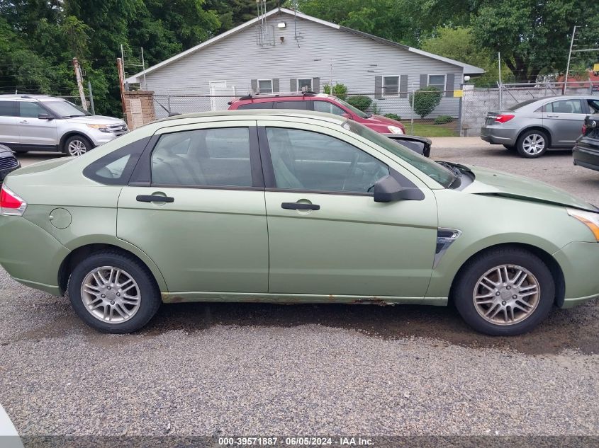2008 Ford Focus Se/Ses VIN: 1FAHP35N88W249861 Lot: 39571887