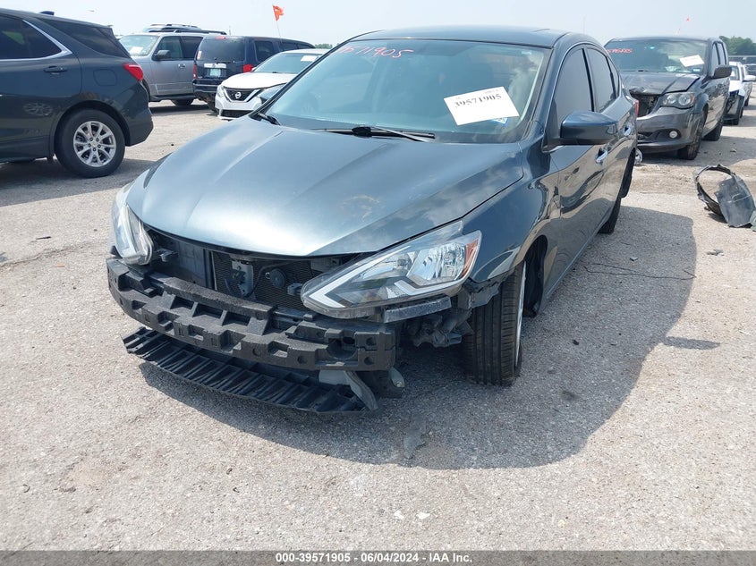 2016 Nissan Sentra Sv VIN: 3N1AB7AP0GY249727 Lot: 39571905