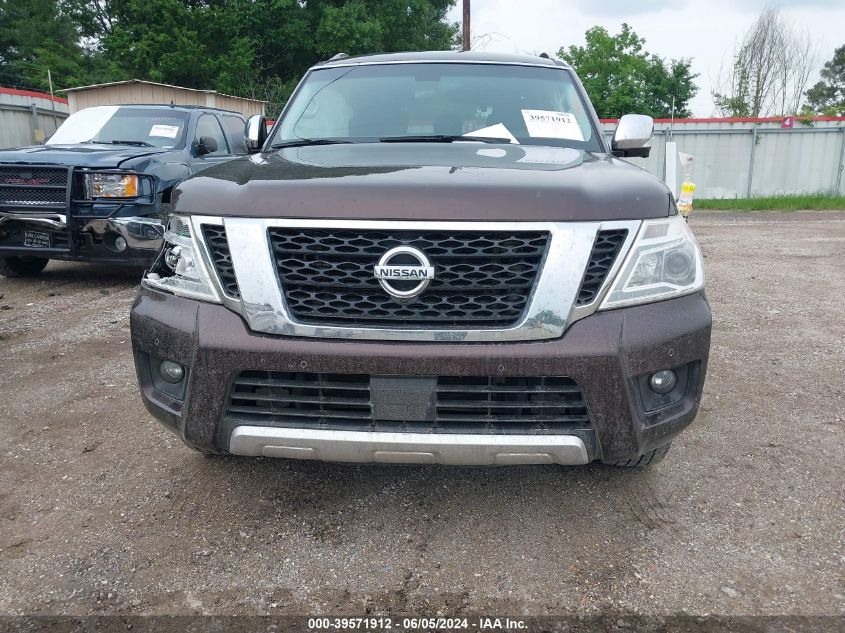 2017 Nissan Armada Sl VIN: JN8AY2ND0H9010382 Lot: 39571912