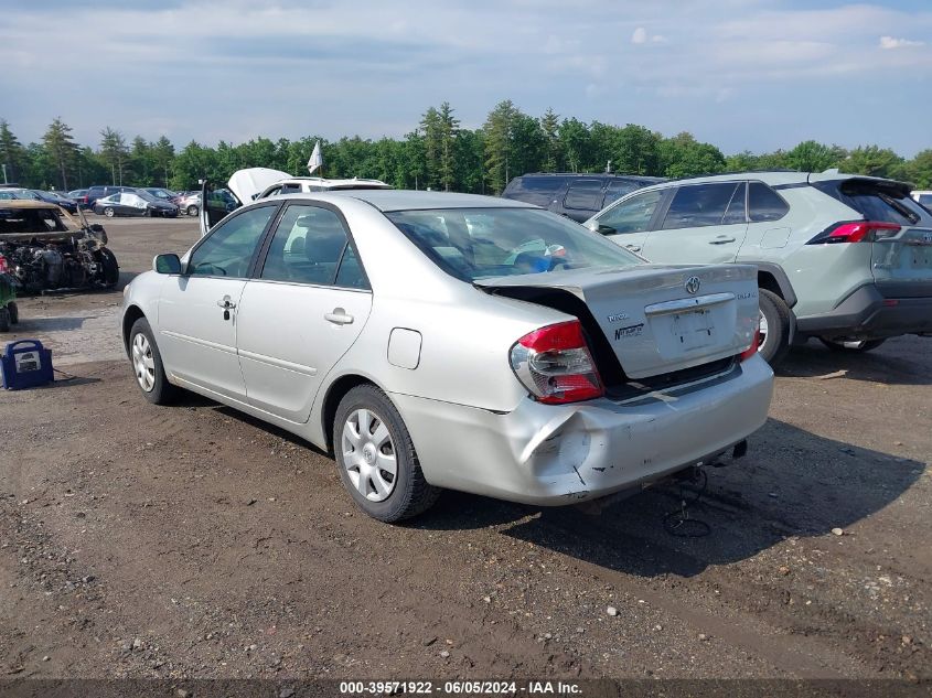 2003 Toyota Camry Le VIN: 4T1BE32K93U133665 Lot: 39571922