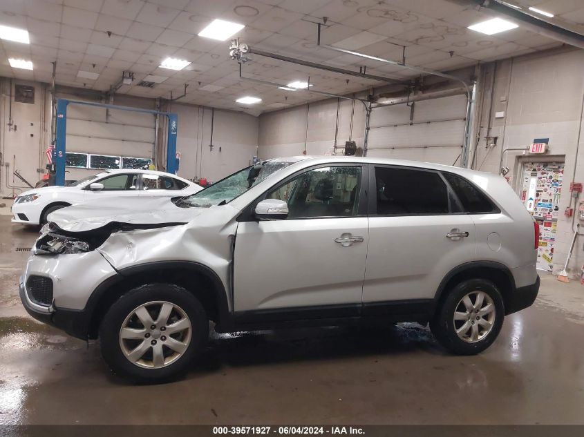 2013 Kia Sorento Lx VIN: 5XYKT4A16DG354426 Lot: 39571927