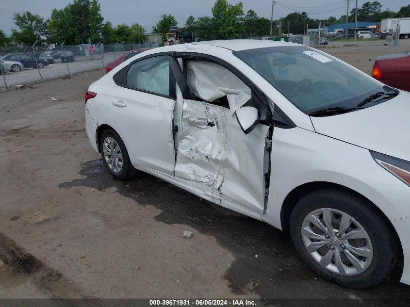 2018 Hyundai Accent Se VIN: 3KPC24A35JE034483 Lot: 39571931