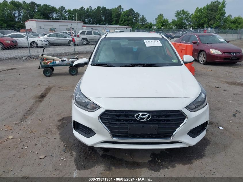 2018 Hyundai Accent Se VIN: 3KPC24A35JE034483 Lot: 39571931