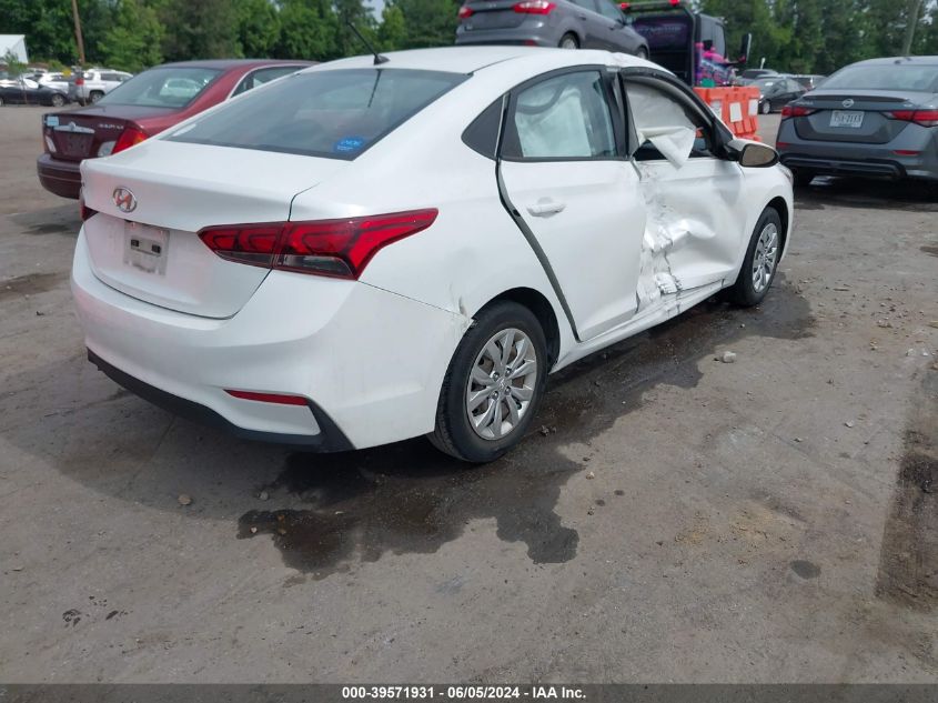 2018 Hyundai Accent Se VIN: 3KPC24A35JE034483 Lot: 39571931