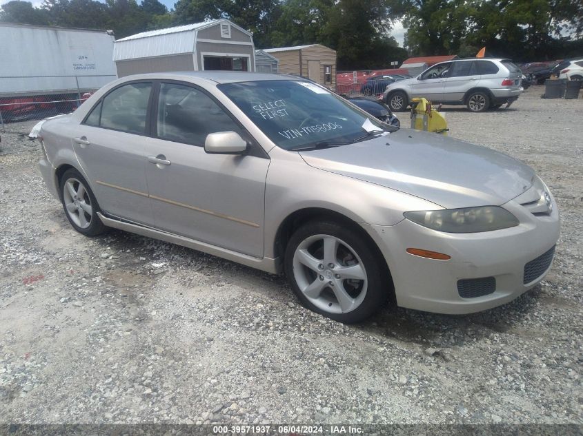 2007 Mazda Mazda6 I Sport Ve VIN: 1YVHP80C075M58006 Lot: 39571937