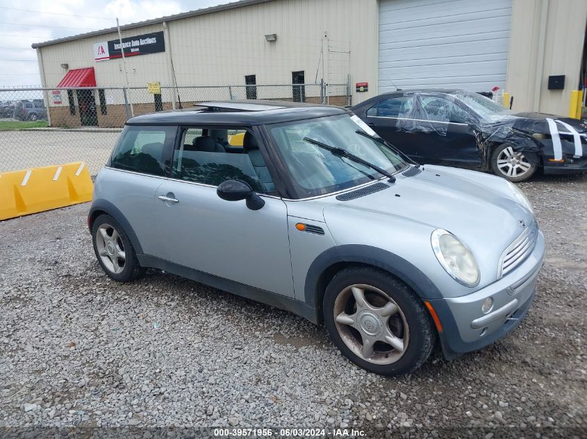 2004 Mini Cooper VIN: WMWRC33484TJ63320 Lot: 39571956