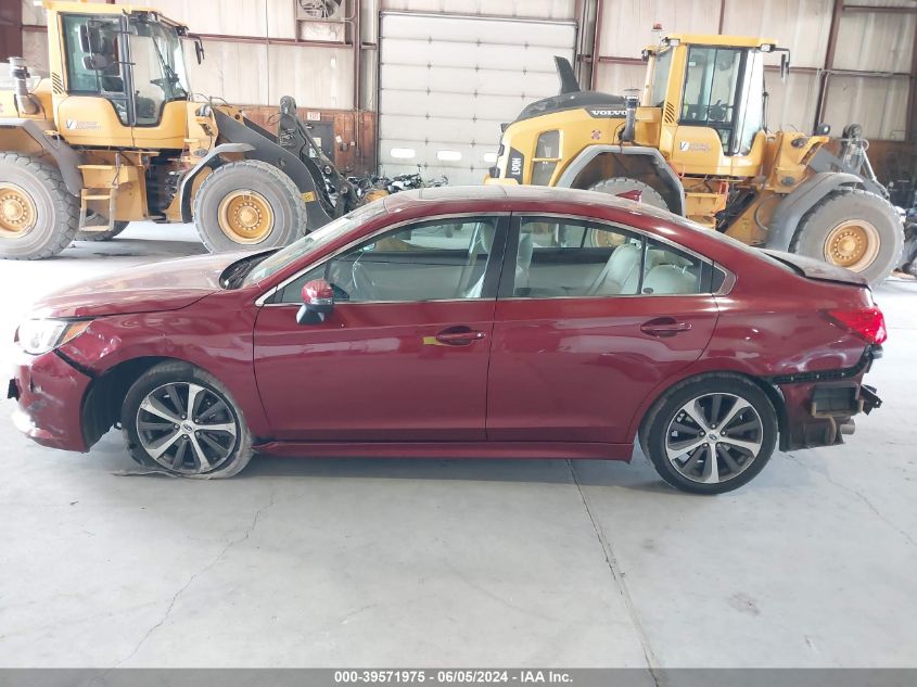 2016 Subaru Legacy 3.6R Limited VIN: 4S3BNEN69G3044527 Lot: 39571975