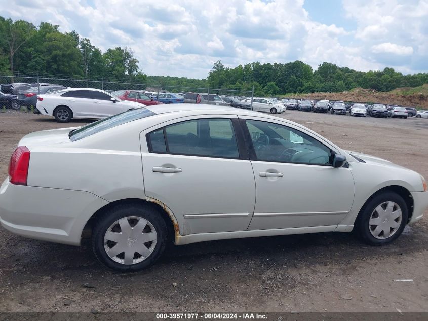 2005 Mitsubishi Galant Es/Se VIN: 4A3AB36F05E058385 Lot: 39571977