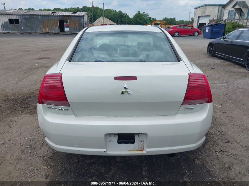 2005 Mitsubishi Galant Es/Se VIN: 4A3AB36F05E058385 Lot: 39571977