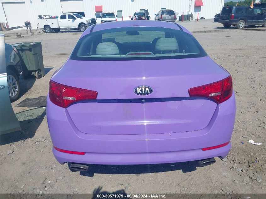 2013 Kia Optima Lx VIN: 5XXGM4A75DG122833 Lot: 39571979