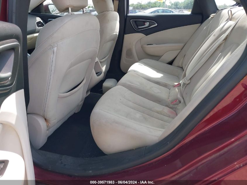 2015 Chrysler 200 Limited VIN: 1C3CCCAB1FN743594 Lot: 39571983