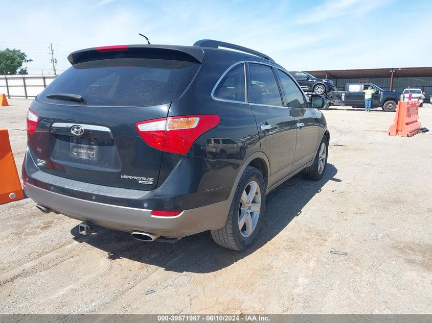 2010 Hyundai Veracruz Limited VIN: KM8NU4CC0AU131099 Lot: 39571987