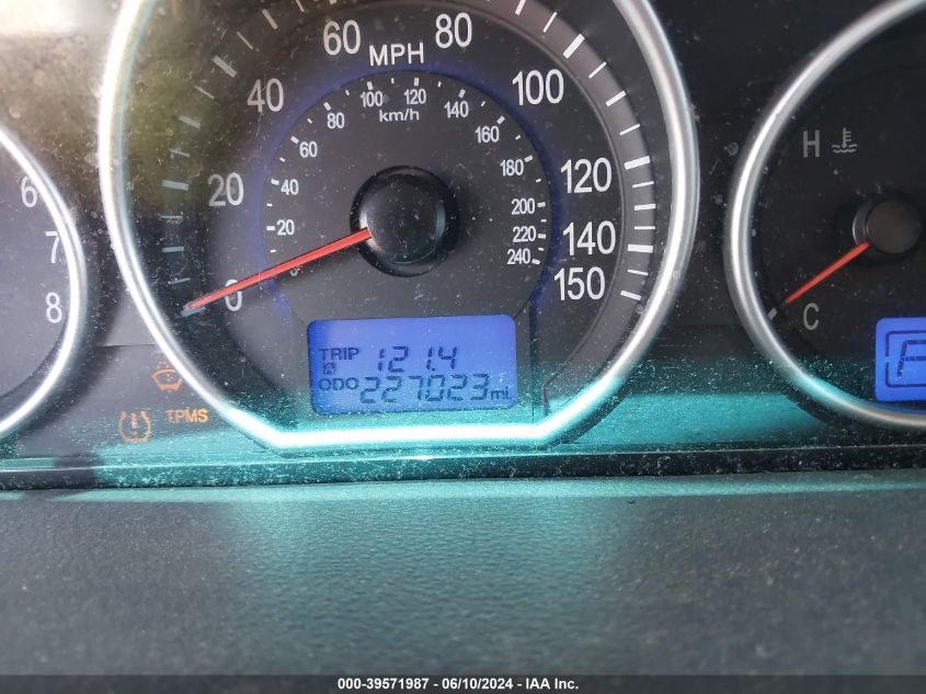 2010 Hyundai Veracruz Limited VIN: KM8NU4CC0AU131099 Lot: 39571987