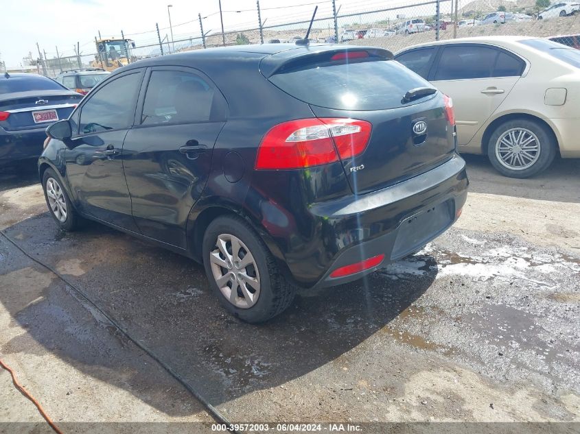 2012 Kia Rio5 Lx VIN: KNADM5A36C6035880 Lot: 39572003