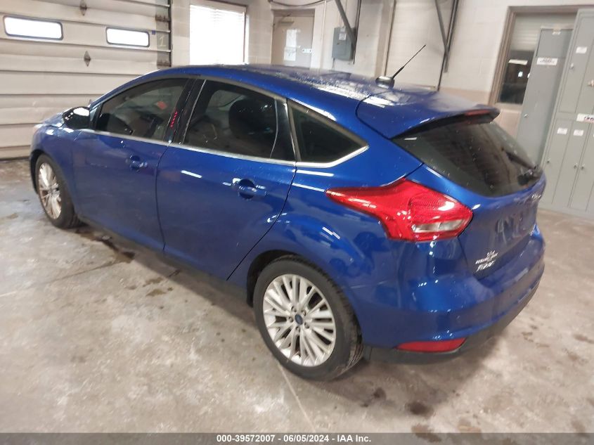 2015 Ford Focus Titanium VIN: 1FADP3N26FL209510 Lot: 39572007