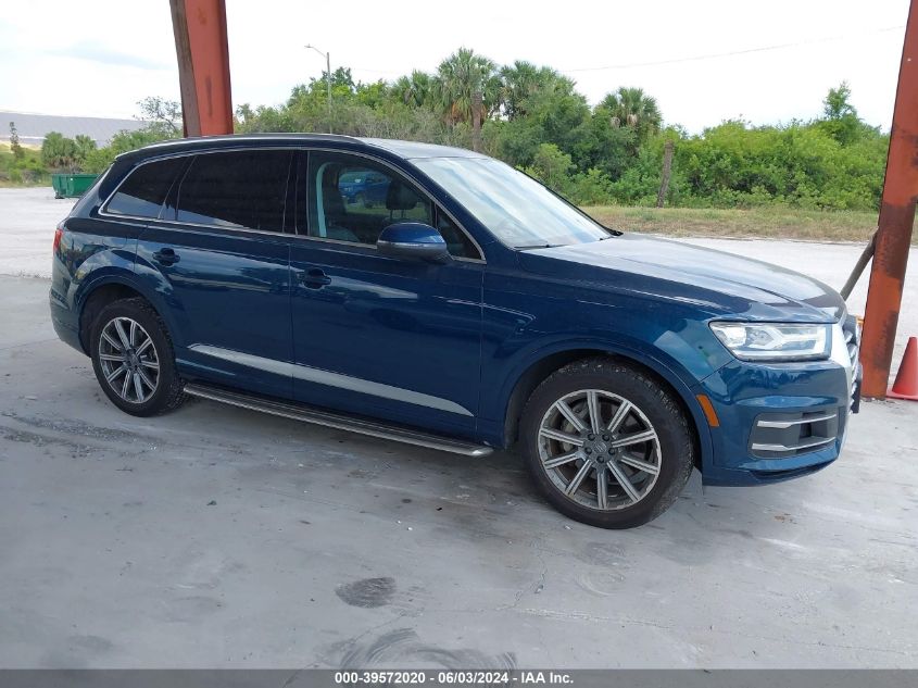 2018 Audi Q7 3.0T Premium VIN: WA1LAAF71JD045974 Lot: 39572020