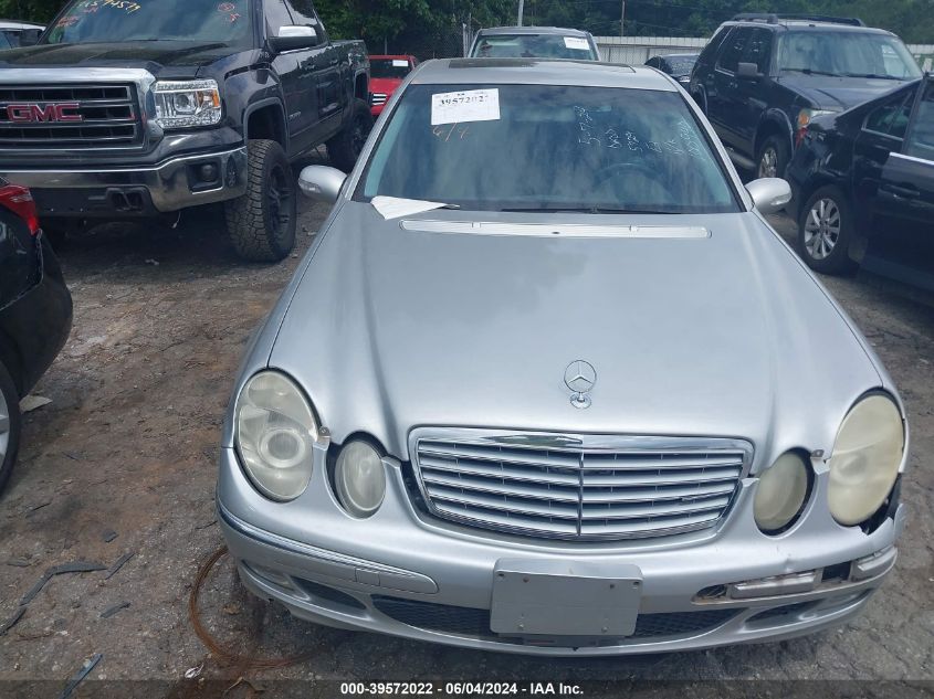 2003 Mercedes-Benz E 500 VIN: WDBUF70J53A245729 Lot: 39572022