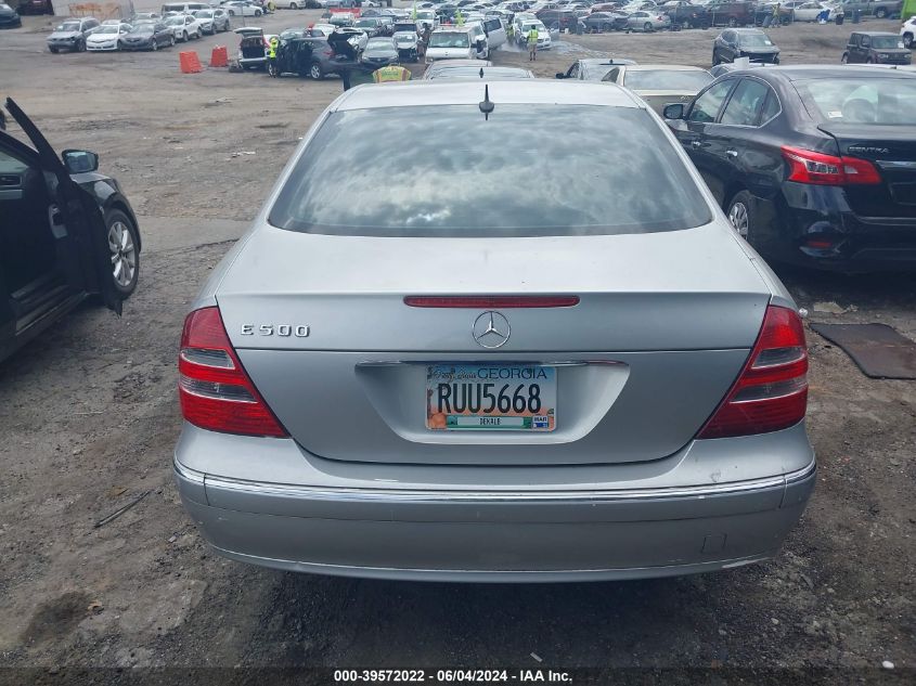 2003 Mercedes-Benz E 500 VIN: WDBUF70J53A245729 Lot: 39572022