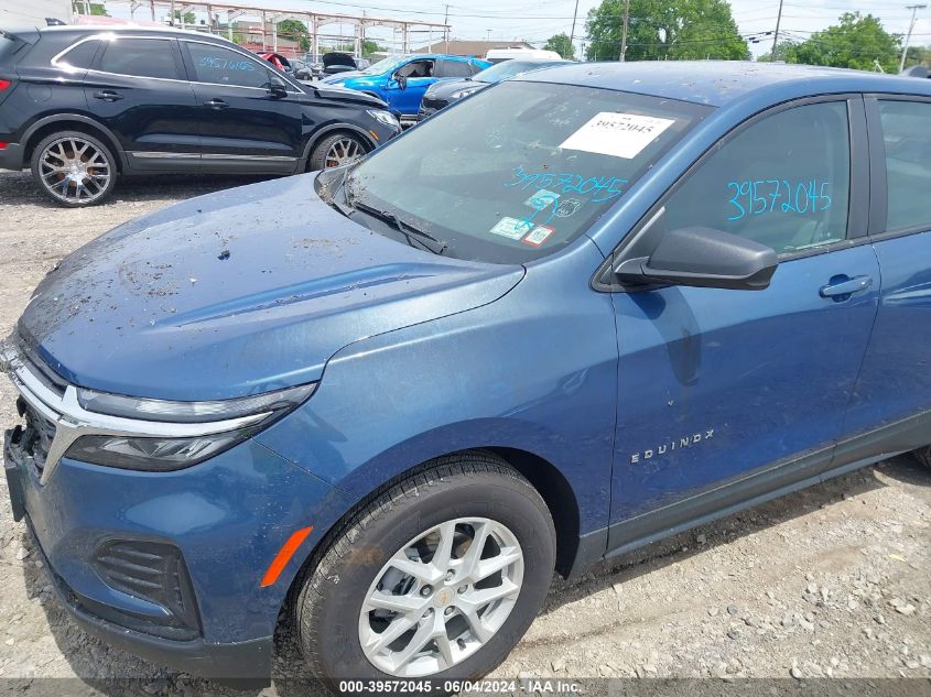 2024 Chevrolet Equinox Fwd Ls VIN: 3GNAXHEG5RL154358 Lot: 39572045