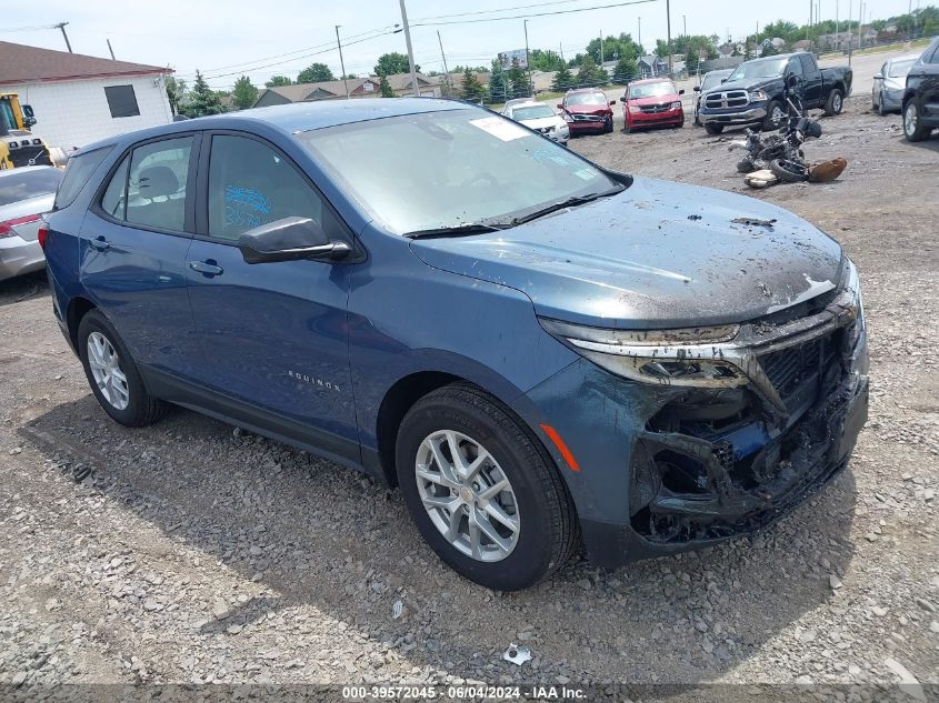 2024 Chevrolet Equinox Fwd Ls VIN: 3GNAXHEG5RL154358 Lot: 39572045