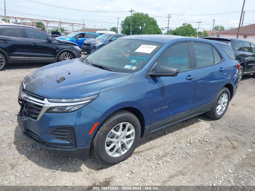 2024 Chevrolet Equinox Fwd Ls VIN: 3GNAXHEG5RL154358 Lot: 39572045