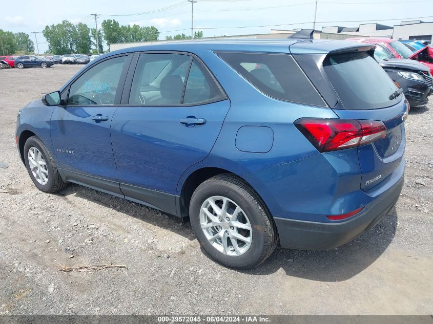 2024 Chevrolet Equinox Fwd Ls VIN: 3GNAXHEG5RL154358 Lot: 39572045