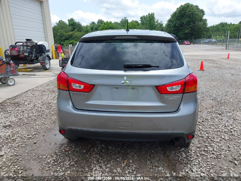 2015 Mitsubishi Outlander Sport Es VIN: 4A4AP3AU0FE043809 Lot: 39572054