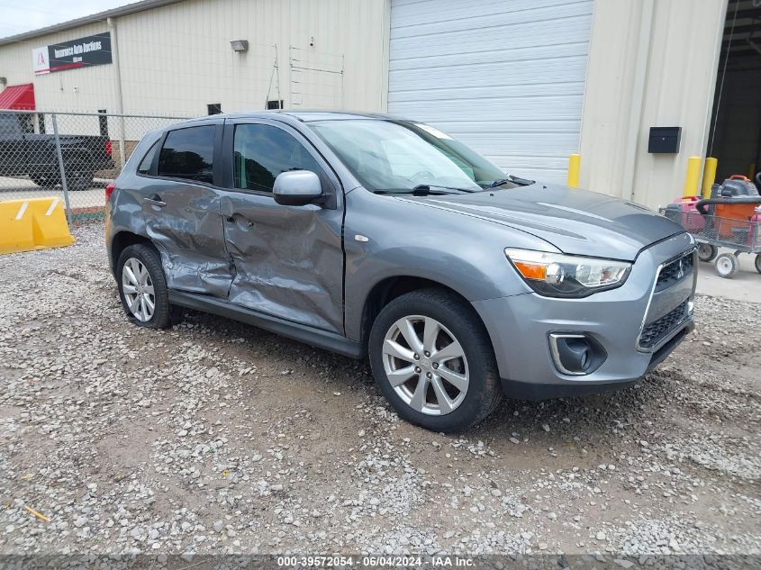 2015 Mitsubishi Outlander Sport Es VIN: 4A4AP3AU0FE043809 Lot: 39572054