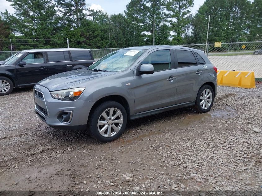 2015 Mitsubishi Outlander Sport Es VIN: 4A4AP3AU0FE043809 Lot: 39572054