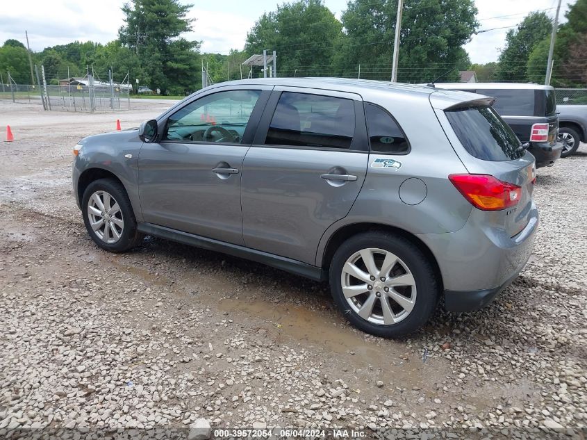 2015 Mitsubishi Outlander Sport Es VIN: 4A4AP3AU0FE043809 Lot: 39572054