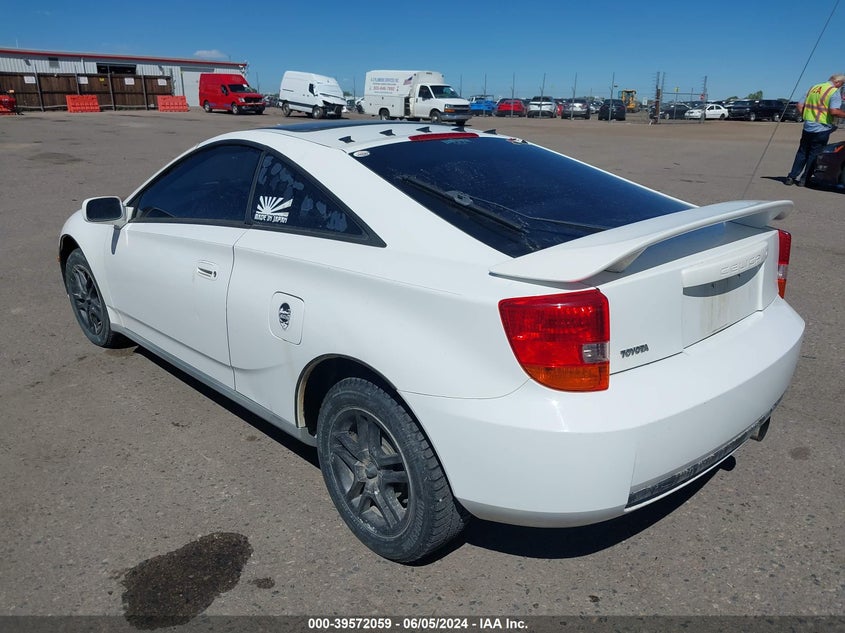 2000 Toyota Celica Gt VIN: JTDDR32T7Y0060532 Lot: 39572059