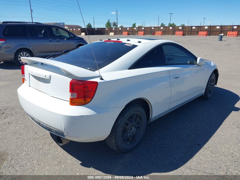 2000 Toyota Celica Gt VIN: JTDDR32T7Y0060532 Lot: 39572059