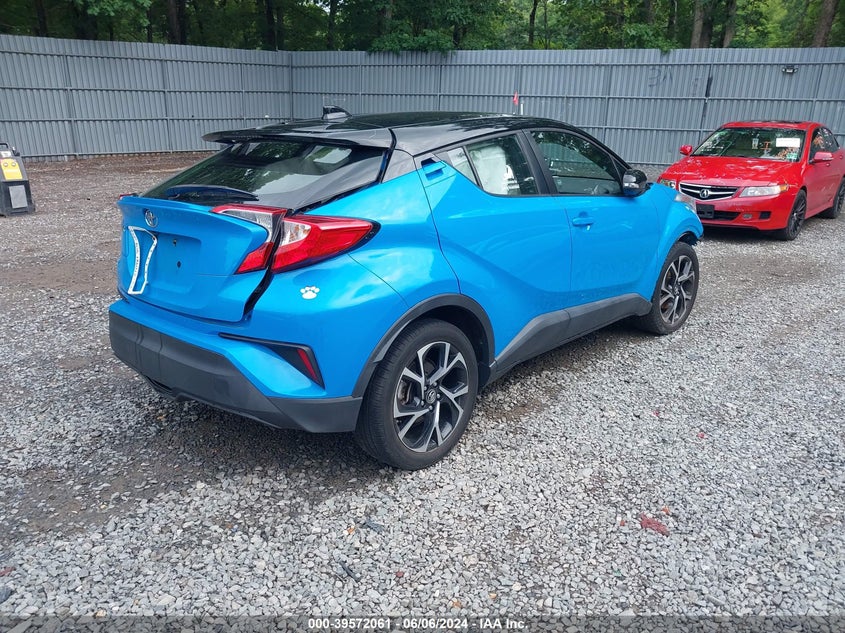 2019 Toyota C-Hr Xle VIN: NMTKHMBX9KR075393 Lot: 39572061