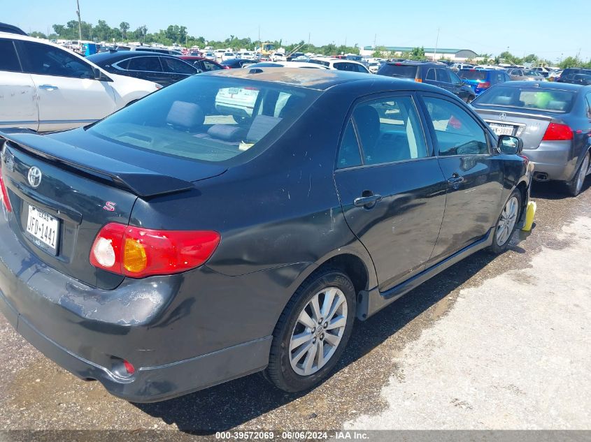 2010 Toyota Corolla S VIN: 1NXBU4EE2AZ221775 Lot: 39572069