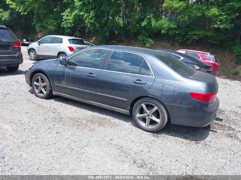 2005 Honda Accord 2.4 Lx VIN: 1HGCM56475A118445 Lot: 39572072