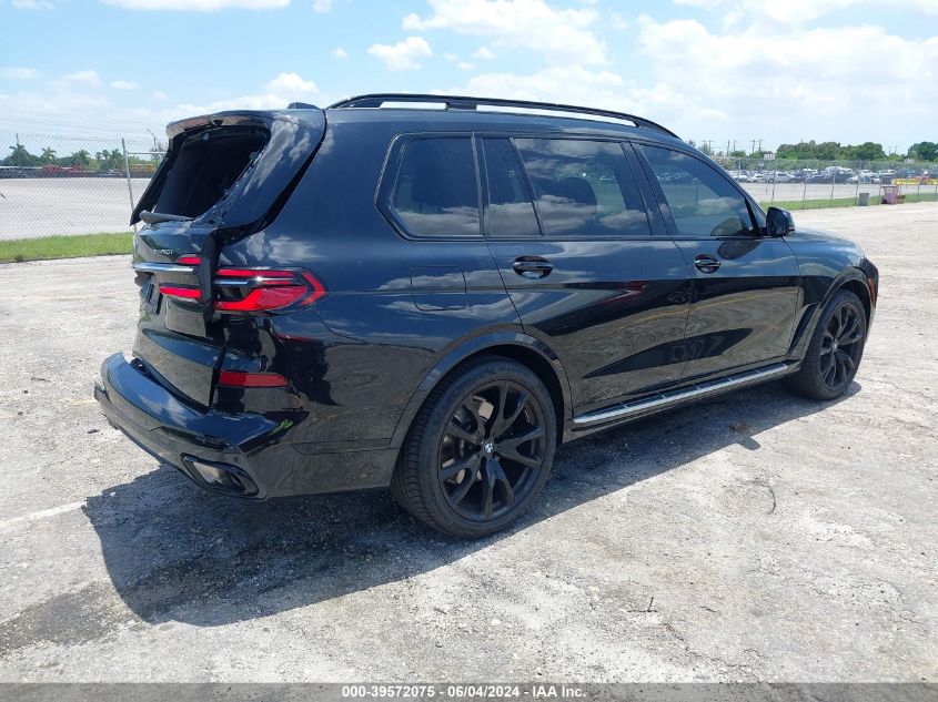 2023 BMW X7 xDrive40I VIN: 5UX23EM0XP9R44805 Lot: 39572075