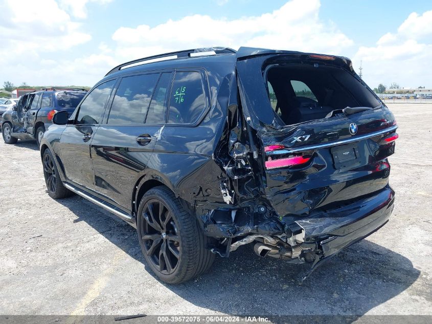 2023 BMW X7 xDrive40I VIN: 5UX23EM0XP9R44805 Lot: 39572075