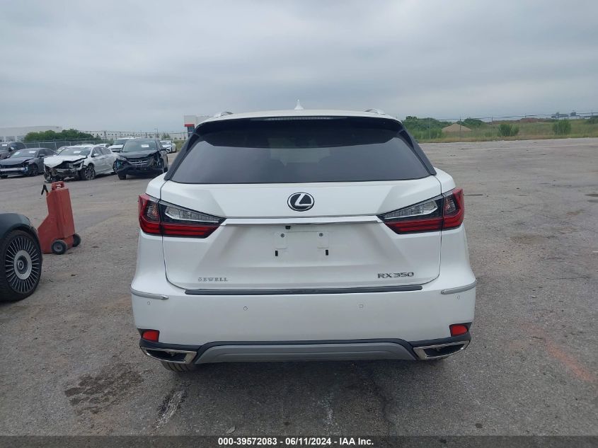 2021 Lexus Rx 350 VIN: 2T2HZMAA7MC212702 Lot: 39572083