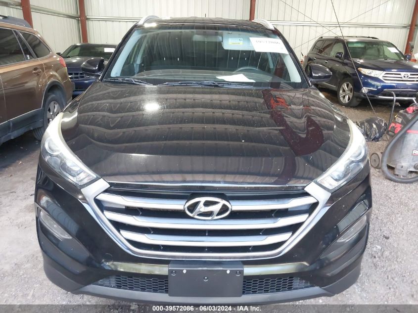 2017 Hyundai Tucson Se VIN: KM8J3CA40HU382156 Lot: 39572086