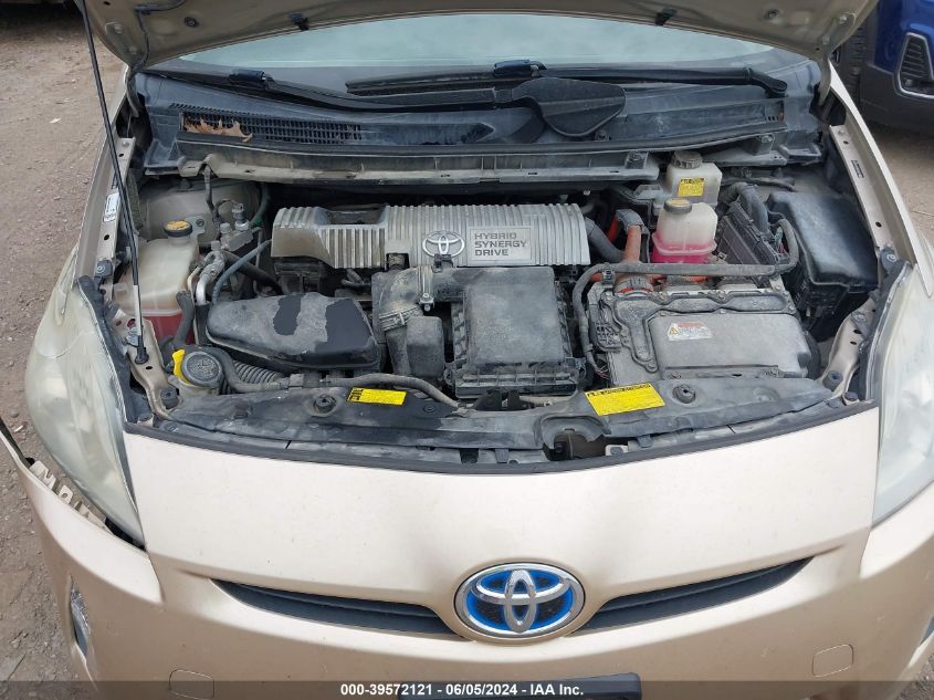 2010 Toyota Prius Iii VIN: JTDKN3DU5A1002427 Lot: 39572121