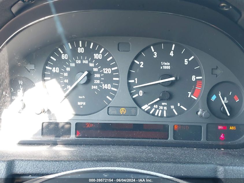 2003 BMW X5 3.0I VIN: 5UXFA535X3LV84808 Lot: 39572154