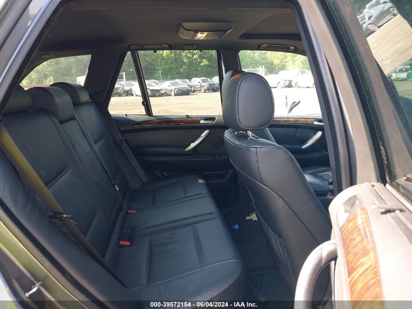 2003 BMW X5 3.0I VIN: 5UXFA535X3LV84808 Lot: 39572154