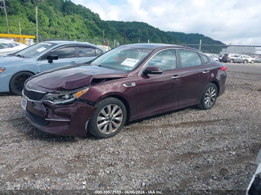 5XXGT4L31HG140653 2017 KIA OPTIMA - Image 2