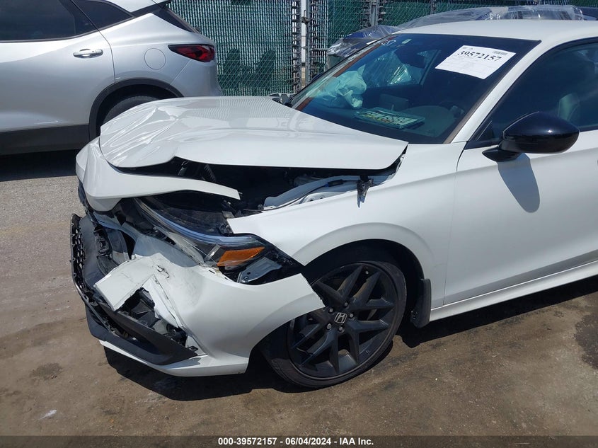 2022 HONDA CIVIC 2.0L I-4 DI, DOHC, V(VIN: 2HGFE2F56NH574360
